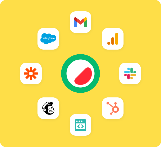 AI chatbot software met CRM en helpdesk integraties